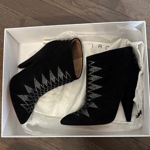 IRO Suede Ankle Booties